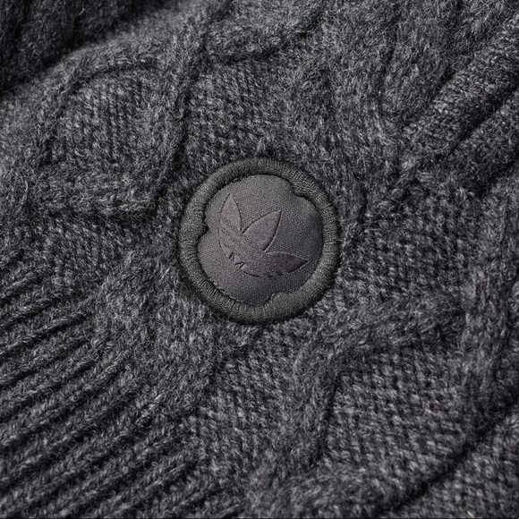 Adidas x Wings & Horns Track Top Black Melange - Picture 3 of 5